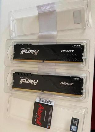 Оперативна пам'ять Kingston Fury DDR4-2666 8 Gb (2 шт.)