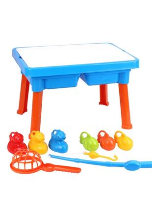 Детский игровой "Набор для рыбалки" ТехноК 8133TXK со столиком