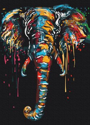 Слон в красках