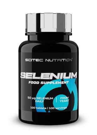 Витамины и минералы Scitec Selenium, 100 таблеток