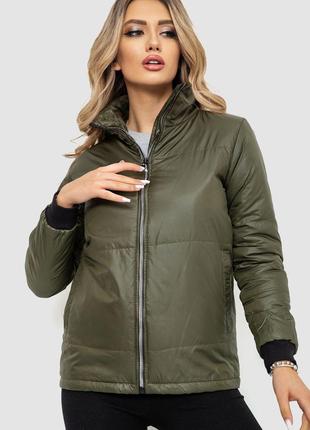 Куртка женская демисезонная, цвет хаки, размер S, 244R1505