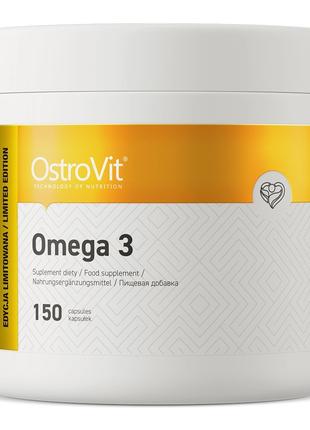 Жирные кислоты OstroVit Omega 3, 150 капсул