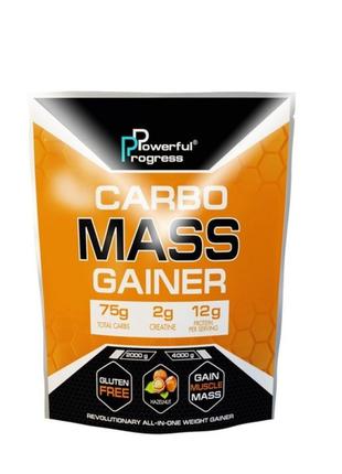 Гейнер Powerful Progress Carbo Mass Gainer 4000 g (Лесной орех)