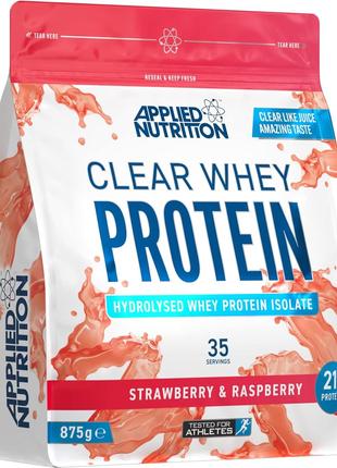 Clear Whey Isolate Protein (Strawberry Raspberry) (875g - 35 S...