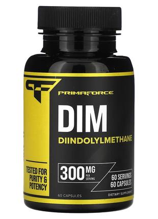 Дііндолілметан Primaforce DIM 300 mg 60 Capsules
