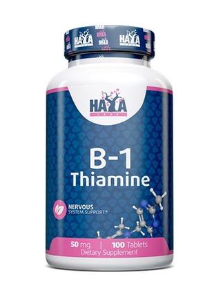 Витамин B1 Haya Labs Vitamin B-1 Thiamine 50mg 100 tabs