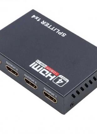 HDMI разветвитель на 4 порта HDMI SPLITTER 1 in 4