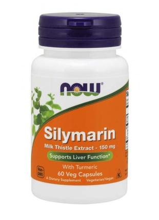 Силимарин NOW Silymarin 150 mg 60 veg caps