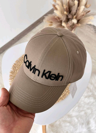 Стильна кепка бейсболка жіноча Calvin Klein, кепка чоловіча , бей