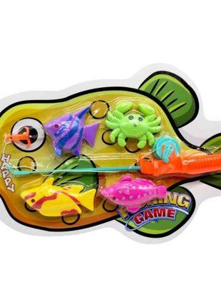 Рыбалка магнитная "Fishing game" (4 рыбки)