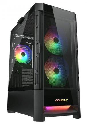 Корпус компьютерный Cougar Duoface RGB, игровой, 2*140mm, 1*12...