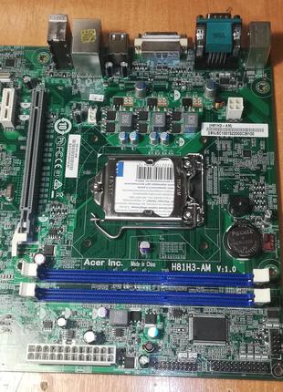 Acer H81H3-AM (LGA1150) (Уценка.читать описание)
