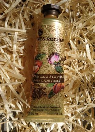 Крем для рук 30 мл аргания роза yves rocher