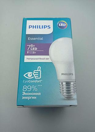 Лампочки Б/У Philips A60 E27/8W/230V 4000K