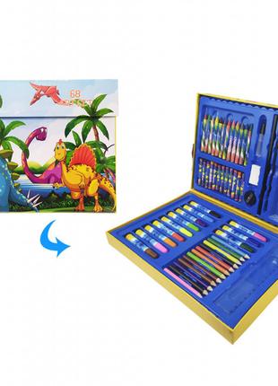 Дитячий набір для малювання MK 3226 у валізі (Динозаври)