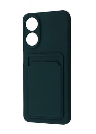 Чехол WAVE Colorful Pocket Oppo A58 4G Dark Green