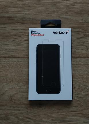 Фирменное Verizon защитное стекло для Apple iPhohe 6 6S 7 8