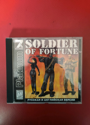 Игра диск Soldier of Fortune для ПК / PC 7Волк