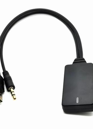 Bluetooth 5.0 Adapter Wireless Aux USB BMW E90 E91 E92 E93 Код...