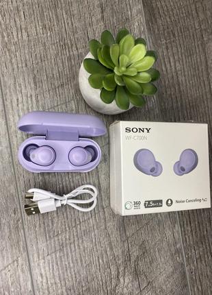 Беспроводные наушники для Sony WF-C700N Violet Bluetooth