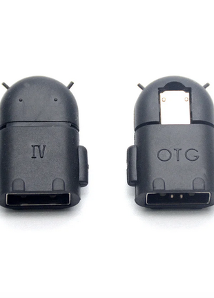MicroUSB to USB-OTG адаптер - Black / микро юсб ОТГ
