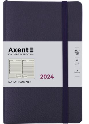 Дневник 2024 Axent Partner Soft Skin 8810-24-02-A, 145x210 мм,...