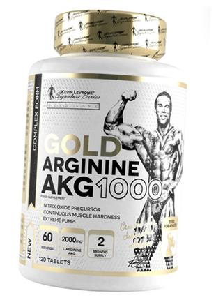 Аргінін Kevin Levrone Gold Arginine AKG 1000 120 tabs