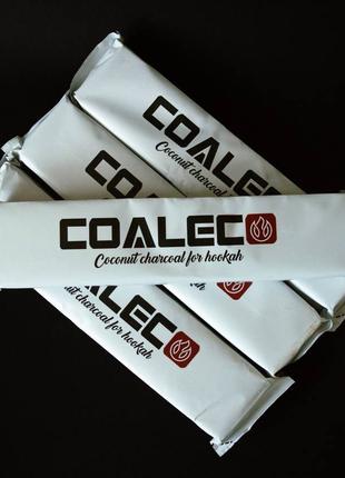 Кокосовые угольные брикеты COALECO для кальяна 0.25кг/18шт