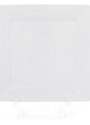 Тарелка квадратная Фарфор 20см (PSD-15483)