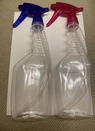 Пляшки пластикові з Тригер-розпилювачем,  500 мл.