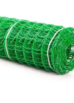 Сетка пластиковая 'забор' 85*95*1*20 Зеленая