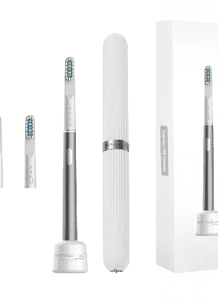 Відбілююча звукова зубна щітка MEDICA+ LUX 10Х Portable (Grey)