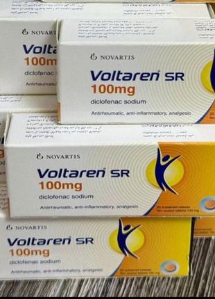 Voltaren sr 100 mg вольтарен таблетки пролонгированного действия