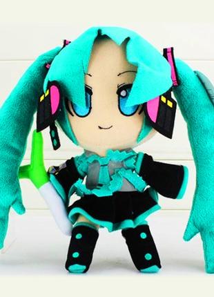 Мягкая игрушка 29 см Хацунэ Мику Вокалоид Vocaloid Hatsune Mik...