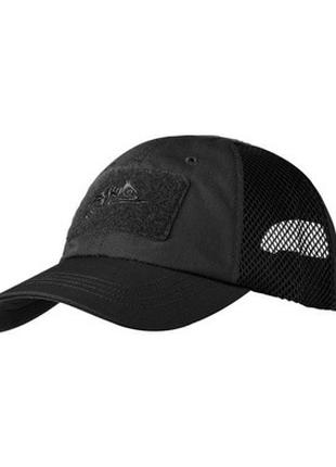 Бейсболка тактична Helikon-Tex BBC Vent Cap Rip-Stop Black