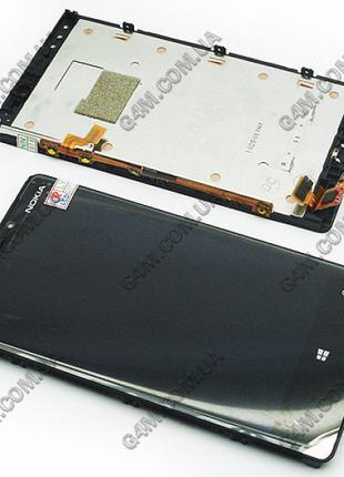 Дисплей Nokia Lumia 920 с тачскрином и рамкой (Оригинал)