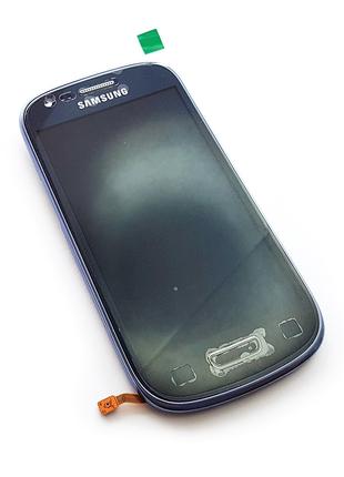 Дисплей Samsung i8190 Galaxy SIII Mini синій з тачскрином і ра...