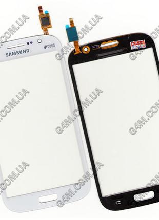 Тачскрин для Samsung i9080, i9082 Galaxy Grand Duos белый (Ори...
