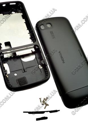 Корпус для Nokia C3-01 черный, высокое качество