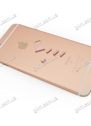 Корпус для Apple iPhone 6S Plus розовый, высокое качество