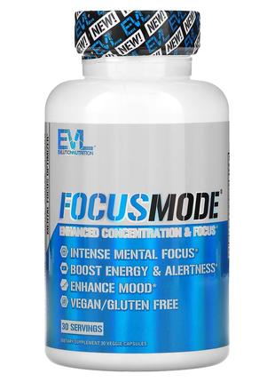 Добавка для концентрации внимания Evlution Nutrition Focus mod...