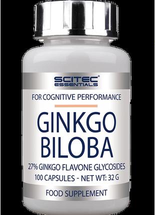 Натуральные добавки Ginkgo Biloba 100 tabl