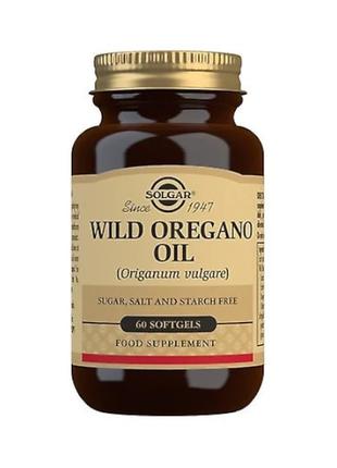 Масло Орегано Solgar Wild Oregano Oil 60 caps