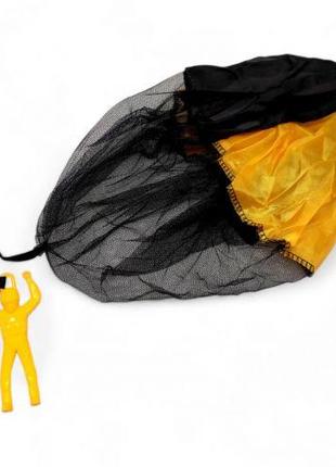 Солдатик с парашютом, 60 см (желтый)
