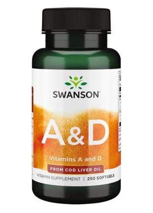 Vitamin A D - 250 Sgels Per Bottle