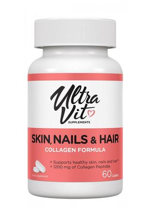 Витамины для волос кожи и ногтей VPLab UltraVit Skin Nails & H...