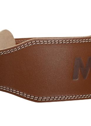 Пояс для важкої атлетики MadMax MFB-246 Full leather шкіряний ...