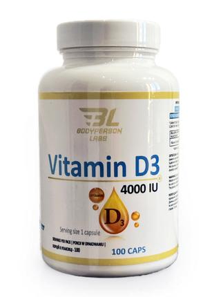 Vitamin D3 4000iu - 100 caps