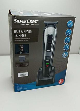Машинка для стрижки волос триммер Б/У SilverCrest SHBS 3.7 D5 5в1