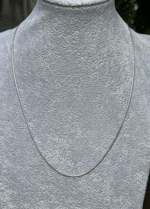 Цепочка серебряная Снейк Л0501С, 45 размер